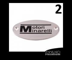 Targhetta carter motore per Minarelli P4 e P6 - 3