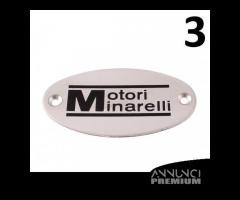 Targhetta carter motore per Minarelli P4 e P6 - 5