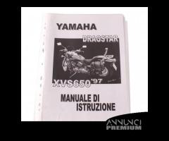 Manuale officina stampato per Yamaha XVS 650 Drags