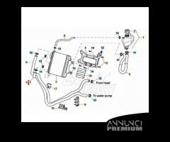 Tubo pompa radiatore Aprilia SR Factory - 2