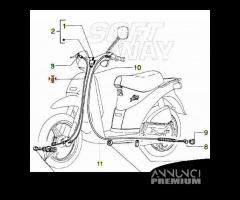 Trasmissione freno anteriore Piaggio Free FL e Del - 5