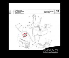 Passacavo condotti pompa olio per Cagiva Aletta Ro