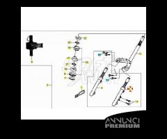 Gamba forcella sinistra Sym Megalo - 5150AH21001