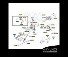 Porta fanale posteriore Kymco Agility ruota 12 - 0