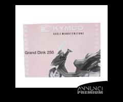 Manuale uso manutenzione Kymco Grand Dink