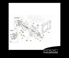 Coperchio pompa acqua per Aprilia SR con motore Fr - 6