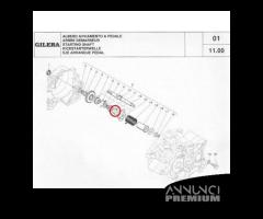 Molla albero avviamento Gilera KK KZ MX1 XR1 XR2