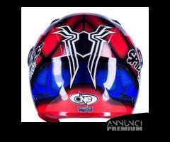 CASCO MOTO DEMI JET BAMBINO SPIDER MAN TAGLIE VARI