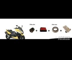 KIT  FILTRI ARIA OLIO TMAX T MAX 500 2008>2011