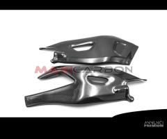 Cover forcellone carbonio Yamaha R1 post 2020