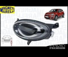 faro anteriore inferiore drl a led fiat 500x 2018-