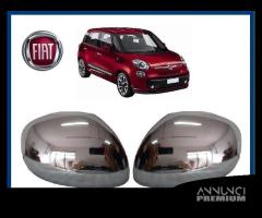 Coppia calotte specchio fiat 500l 2012- cromate