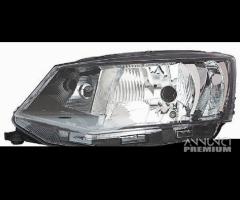 faro proiettore h4 skoda fabia 2015-2018 p/nera