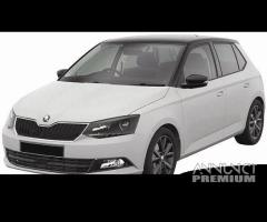 faro proiettore h4 skoda fabia 2015-2018 p/nera