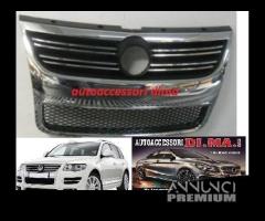 Griglia radiatore nera/crom vw touareg dal 2007