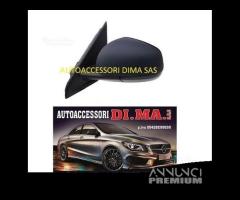 Specchio meccanico nero smart forfour dal 2014- - 1