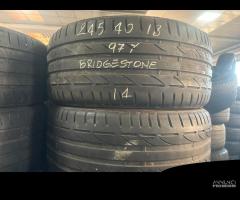 Gomme seminuove 245 40 18 bridgestone