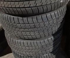 4 gomme usate 245 65 17 dunlop