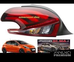 Fanale posteriore a led peugeot 208 dal 2015 hella - 1