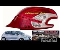 Fanale posteriore a led peugeot 208 dal 04/2012