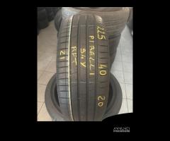 Gomme usate seminuove 225 40 20 pirelli