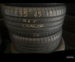 Gomme seminuove 235 45 18 dunlop