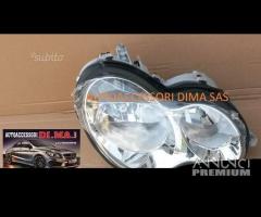 Faro proiettore mercedes classe c w203 liscio