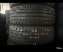 Gomme seminuove  235 55 19 continetal