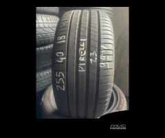 Gomme seminuove pirelli 255 40 1&