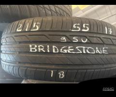 Gomme seminuove 215 55 17 bridegstone