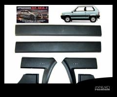 Kit modanature laterali (6pz) fiat panda 1986-2003