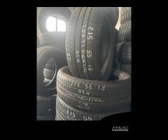 Gomme seminuove 215 55 18 continetal