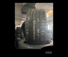 Gomme seminuove 245 40 18 bridgestone