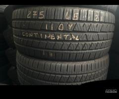 Gomme seminuove 4 stagioni 275 45 21 continetal