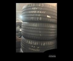 Gomme seminuove  235 45 18 dunlop estive