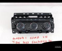 comandi clima aria vw t-roc 5g0907426bh