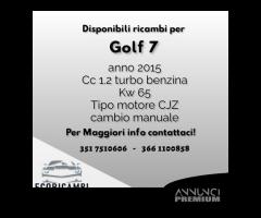 Volkswagen golf 7 anno 2015