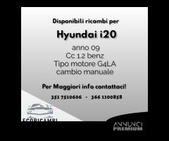 Hyundai i20 anno anno 09