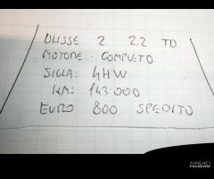 Motore ulisse 2 2.2 td 4hw