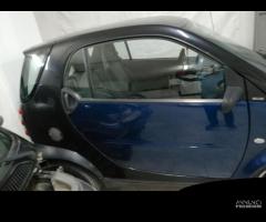 plastiche posteriore smart 450 blu coupé