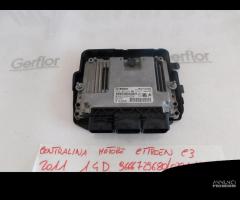 Centralina motore Citroen C3 9666729680 - 1