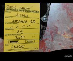 cambio manuale 6 marce 1.5 D nissan qashqai J10 - 7