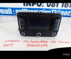 autoradio cd  navigatore vw tiguan 3c8035279