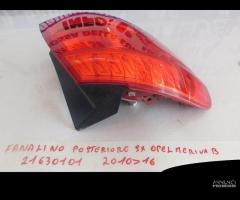 21630101  fanalino posteriore sx opel meriva b