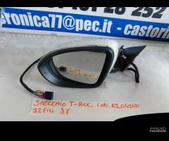 specchio laterale dx/sx vw t-roc 12fili e1041630