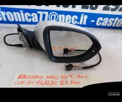 specchio laterale dx/sx vw t-roc 12fili e1041630