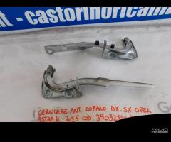 cerniere cofano anteriore dx/sx opel astra k 2015 - 2