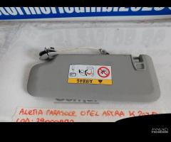 aletta parasole destra  opel astra k 2015