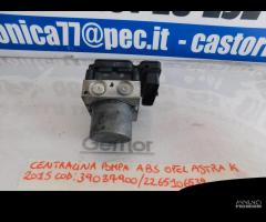 centralina pompa abs opel astra39087900/2265106539 - 1