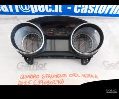 veglia quadro strumenti opel astra k 39030270